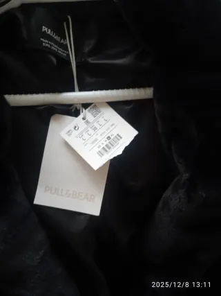 Abrigo pelo Pull&Bear Talla L