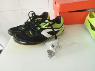 Zapatillas running Kalenji 37 + clavos