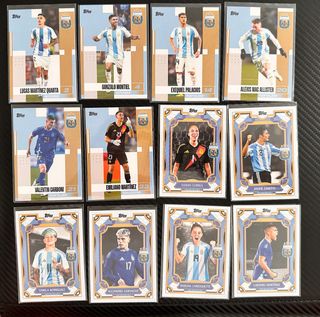 Colección Tarjetas Fútbol Argentina Topps