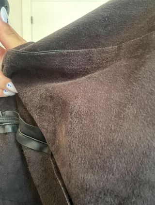 Vestido negro cuero Bershka fiestas