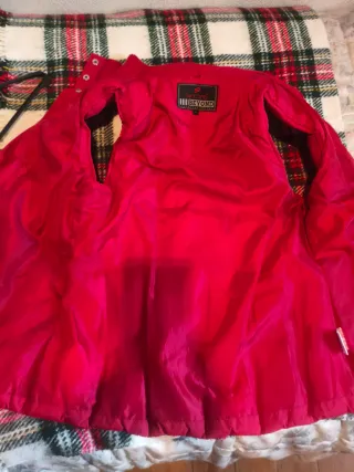 Chaleco acolchado rojo