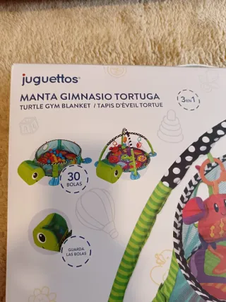 Manta Gimnasio Tortuga Juguettos