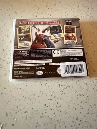 Juego Ratatouille Disney para Nintendo DS