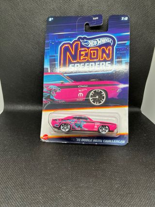Pack 4 Hot Wheels: Neon Speeders, Fast & Furious,