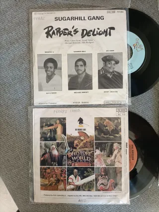 Rap & Dance lote 6 vinilos