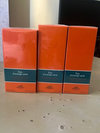 Lote 3 Hermes Eau d'orange verte