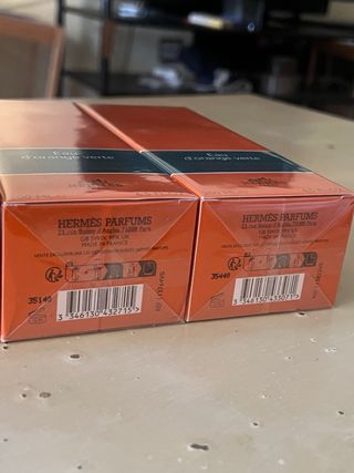 Lote 3 Hermes Eau d'orange verte