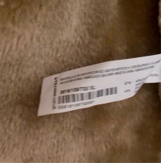 Abrigo Inditex Beige y Marrón