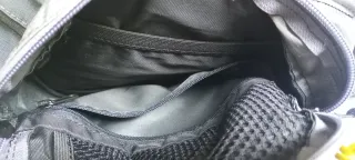 Riñonera con varios compartimientos