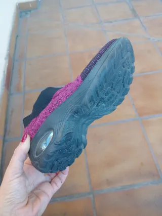 Zapatillas deportivas mujer calcetín T36