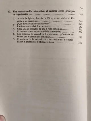 IGLESIA: CARISMA Y PODER. ENSAYOS DE ECLISIOLOGIA.