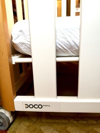 Cuna Contifant Doco Sleeping Bl/Md + Colchón