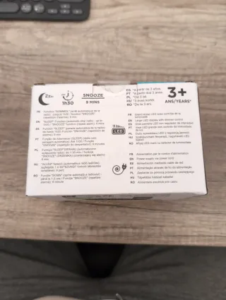 Radio despertador infantil Qilive con proyector