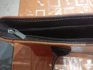 Bolso polipiel marrón