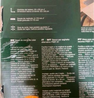 Mesa de sierra de calar Parkside