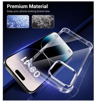 Custodia iPhone 14 Pro MAX + 2 Proteggi-Schermo