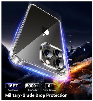 Custodia iPhone 14 Pro MAX + 2 Proteggi-Schermo