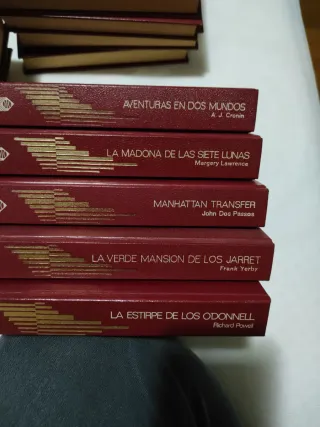Lote colección 21 novelas