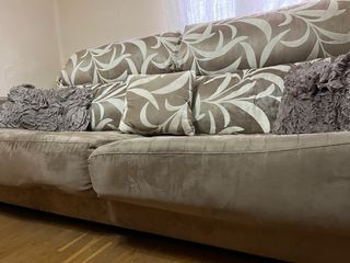 Sofá 3 plazas beige