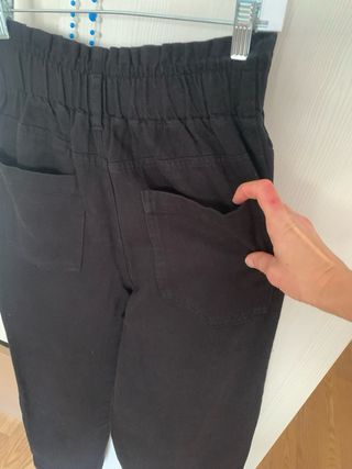 Pantalones vaqueros negros Pull&Bear mujer