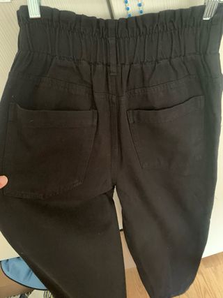 Pantalones vaqueros negros Pull&Bear mujer