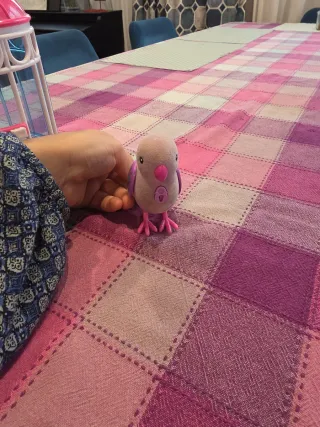 Pájaro con Jaula Juguete pero le falta una llave