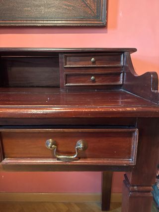 Escritorio vintage de madera