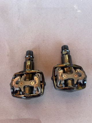 Pedales de clip para bicicleta