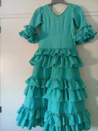 Traje Flamenca Niña de la talla 08
