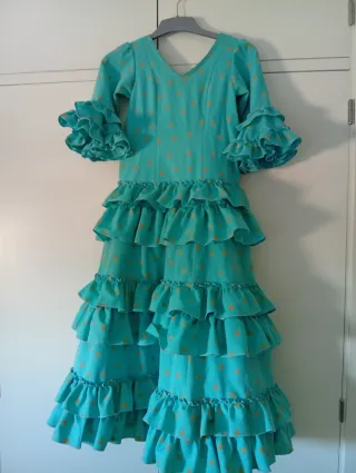 Traje Flamenca Niña de la talla 08