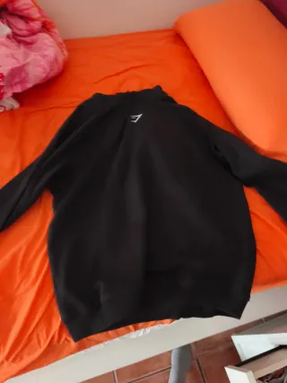 Sudadera Gymshark Negra Nueva