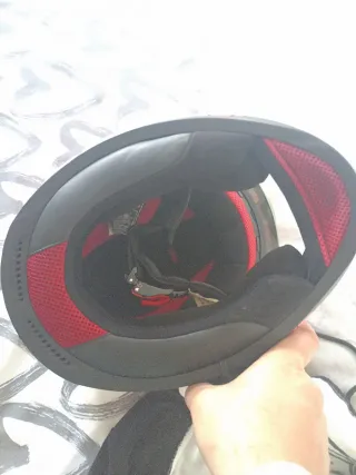 Casco Moto LS2 Rápido Talla XS Floral