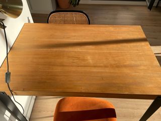 Mesa Lunds Madera Maciza 110x70cm