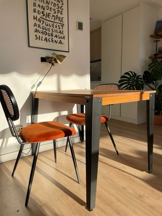 Mesa Lunds Madera Maciza 110x70cm