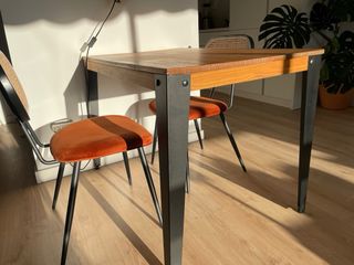 Mesa Lunds Madera Maciza 110x70cm