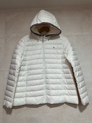 Chaqueta Plumas Tommy Hilfiger Blanca Talla XXL