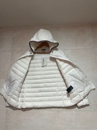 Chaqueta Plumas Tommy Hilfiger Blanca Talla XXL