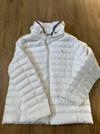 Chaqueta Plumas Tommy Hilfiger Blanca Talla XXL