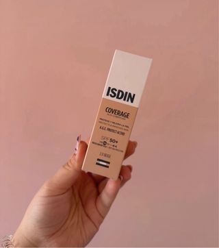 ISDIN Base de Maquillaje Coverage Beige SPF50+