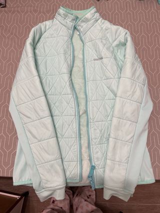 Abrigo Quechua Azul Turquesa 14 años