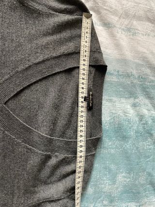 Jersey Lana Massimo Dutti Gris Talla XS