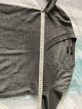 Jersey Lana Massimo Dutti Gris Talla XS