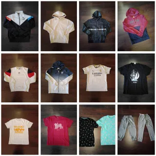 LOTE de ropa deportiva juvenil para chico S y M