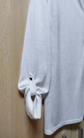 Camiseta Springfield manga larga blanca