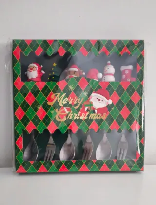 Cubiertos Navideños.