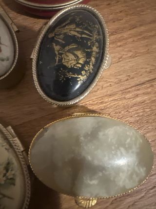 5 Piccoli portagioie da collezione