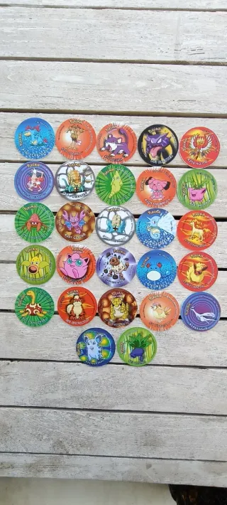 Tazos Pokémon Colección