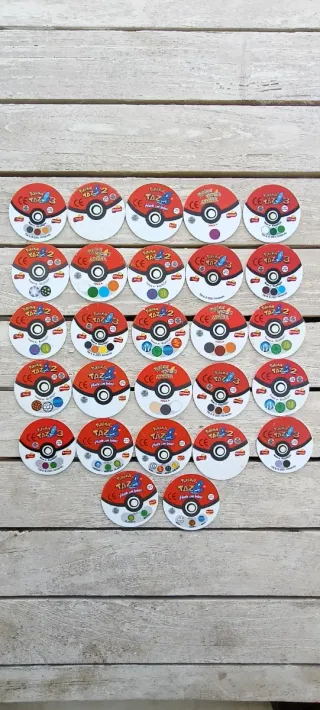 Tazos Pokémon Colección