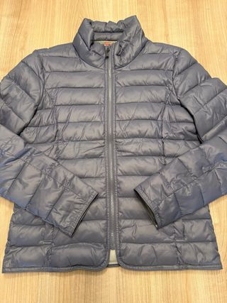 Chaqueta Only gris acolchada