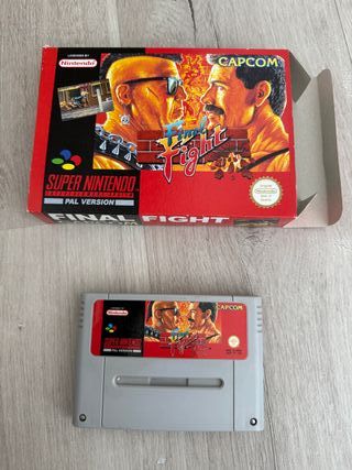 Cartuccia Final Fight SNES PAL